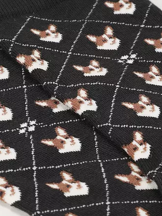 BURLINGTON | Chaussettes femme CORGI 36-41 black | 